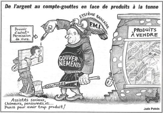 Angoissant problème de chômage