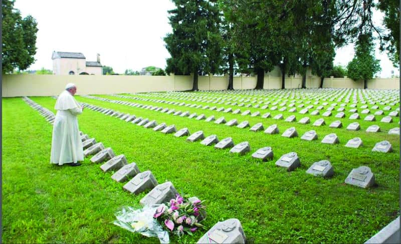 «La troisième guerre mondiale est déjà commencée», dit le Pape François