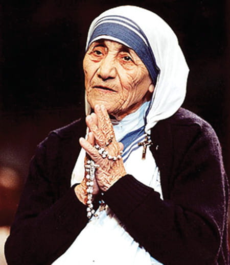 Le fan de Mère Teresa de Calcutta