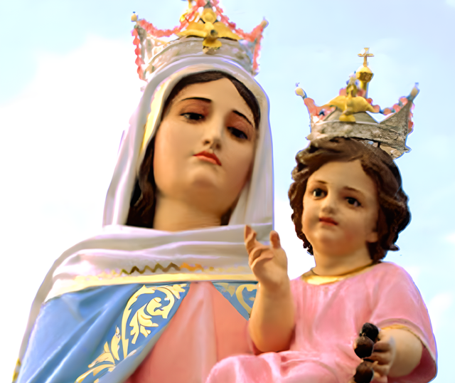 Vierge du Rosaire à San Nicolas de los Arroyos